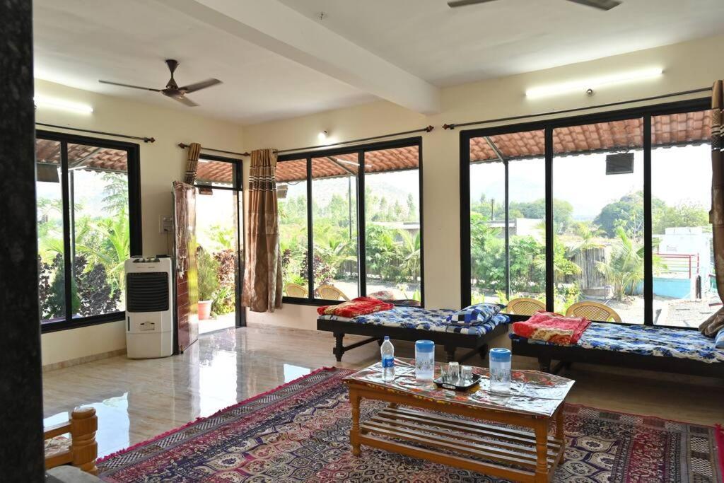 Apna Farmhouse - Private Villa With Pool & Play Area - Near Fort -15 Min To Ellora Caves Daulatabad ภายนอก รูปภาพ