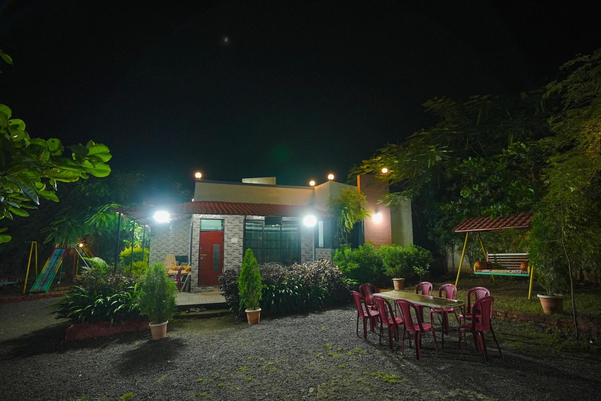Apna Farmhouse - Private Villa With Pool & Play Area - Near Fort -15 Min To Ellora Caves Daulatabad ภายนอก รูปภาพ